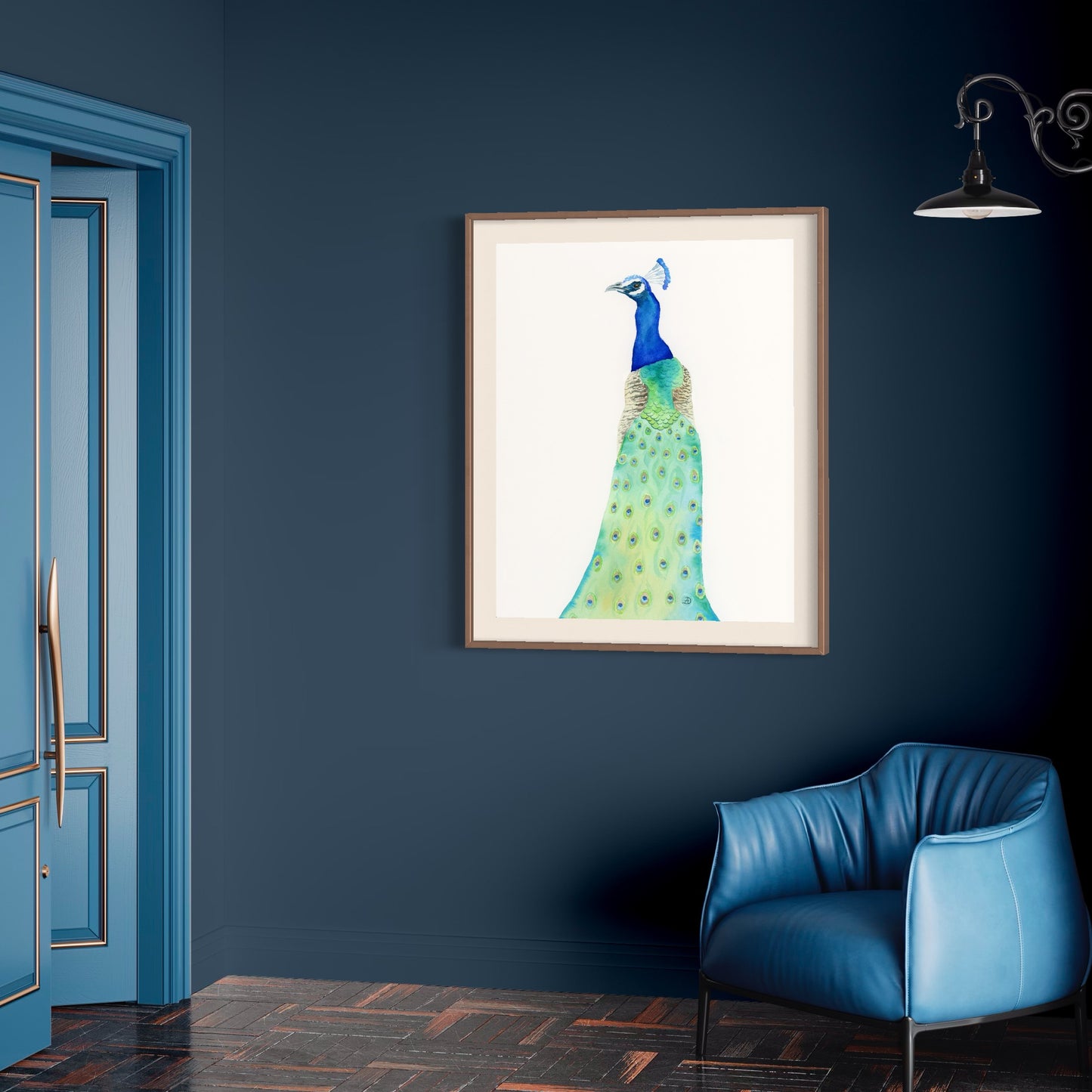 Peacock No2 - Art Print