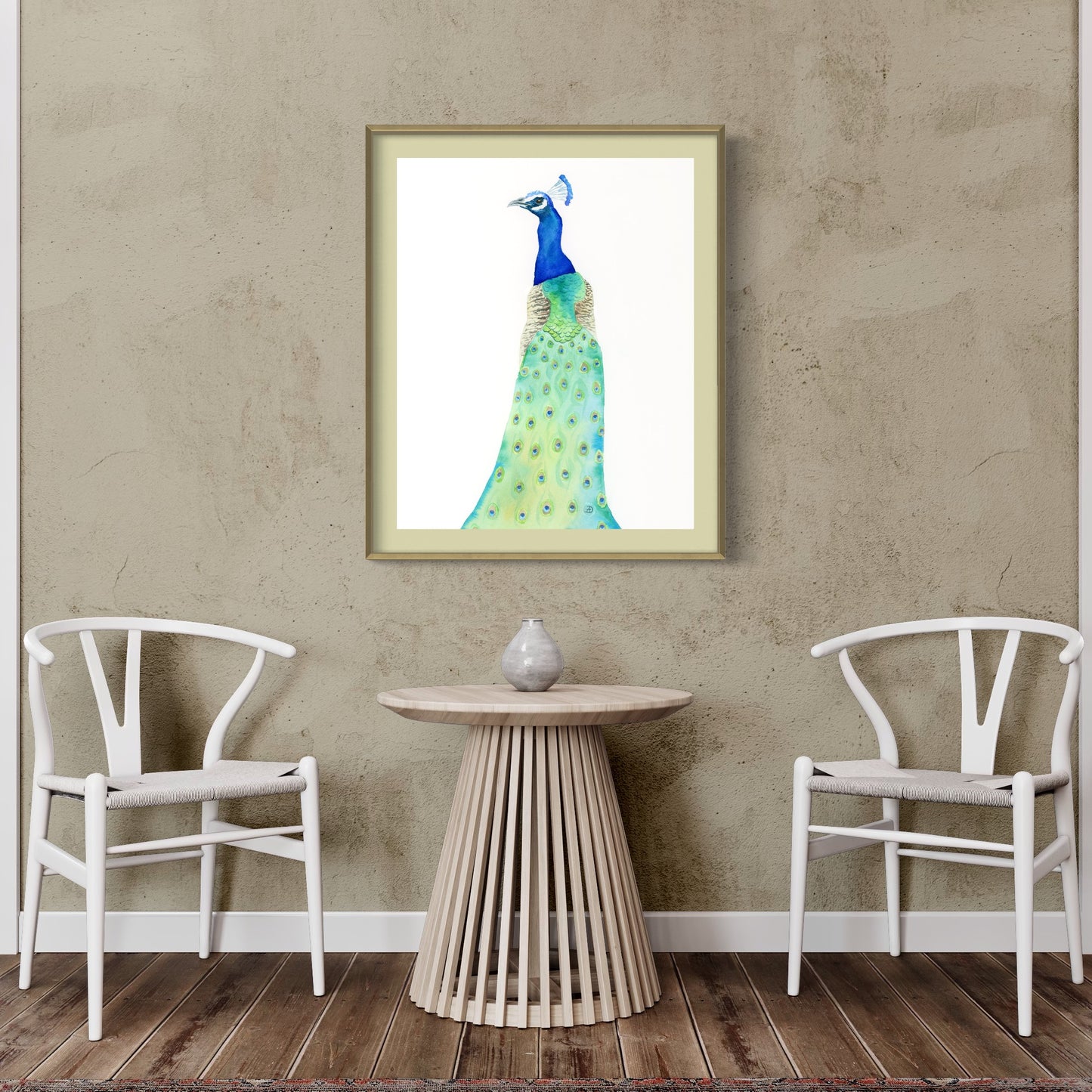 Peacock No2 - Art Print