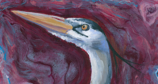 "Contemplation" - Original Acrylic Painting on Canvas