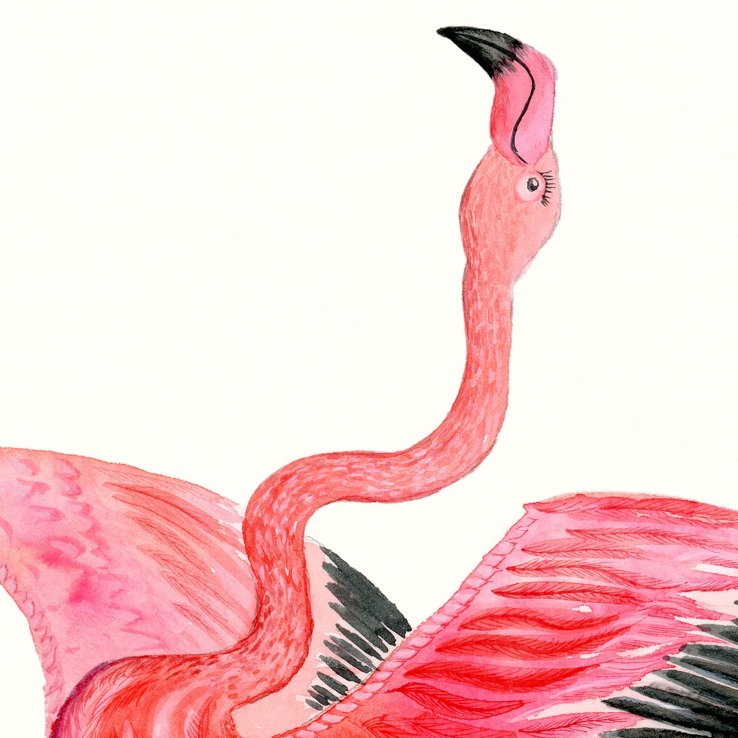 Flamingo Dance Part 4 - Art Print