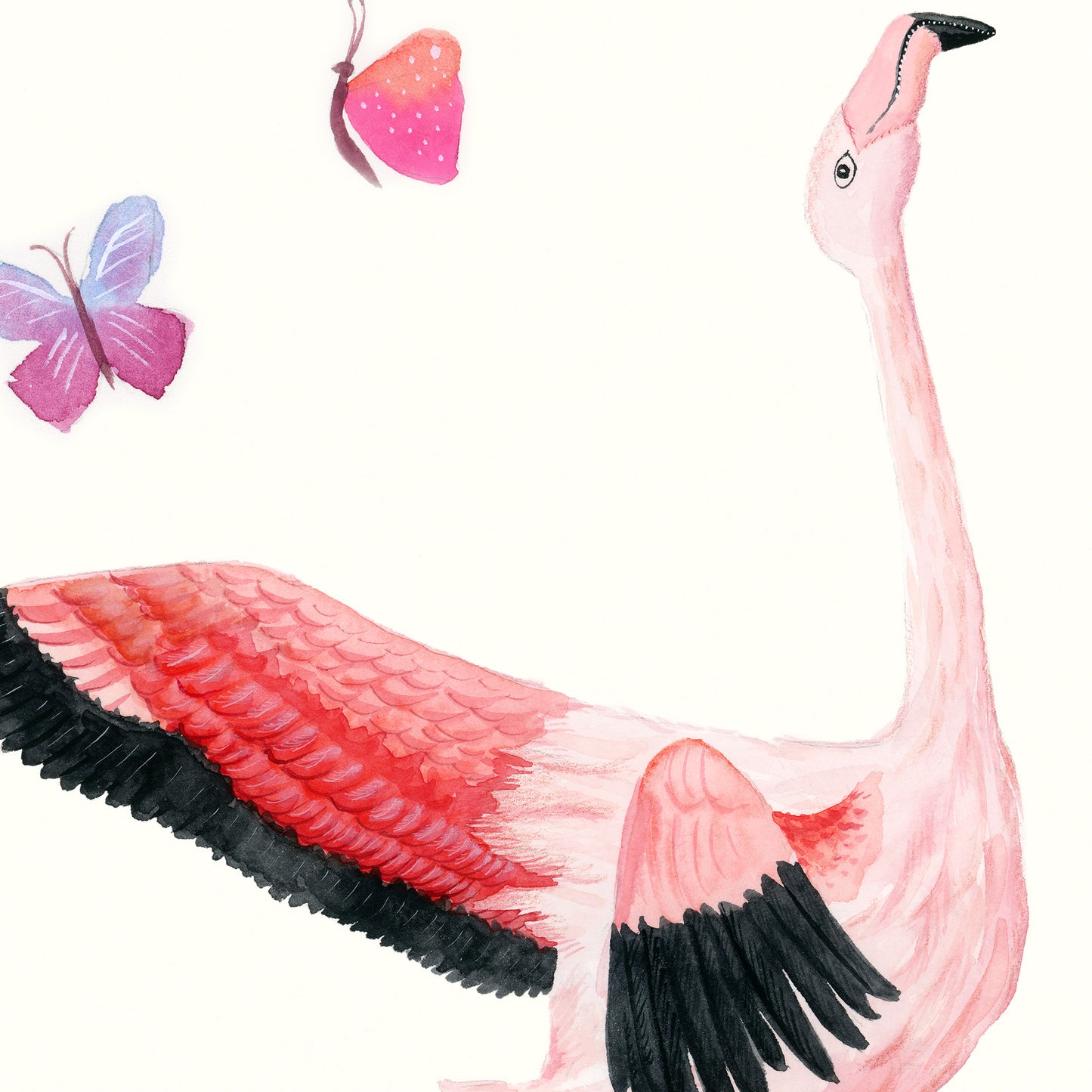 Flamingo Dance Part 5 - Art Print