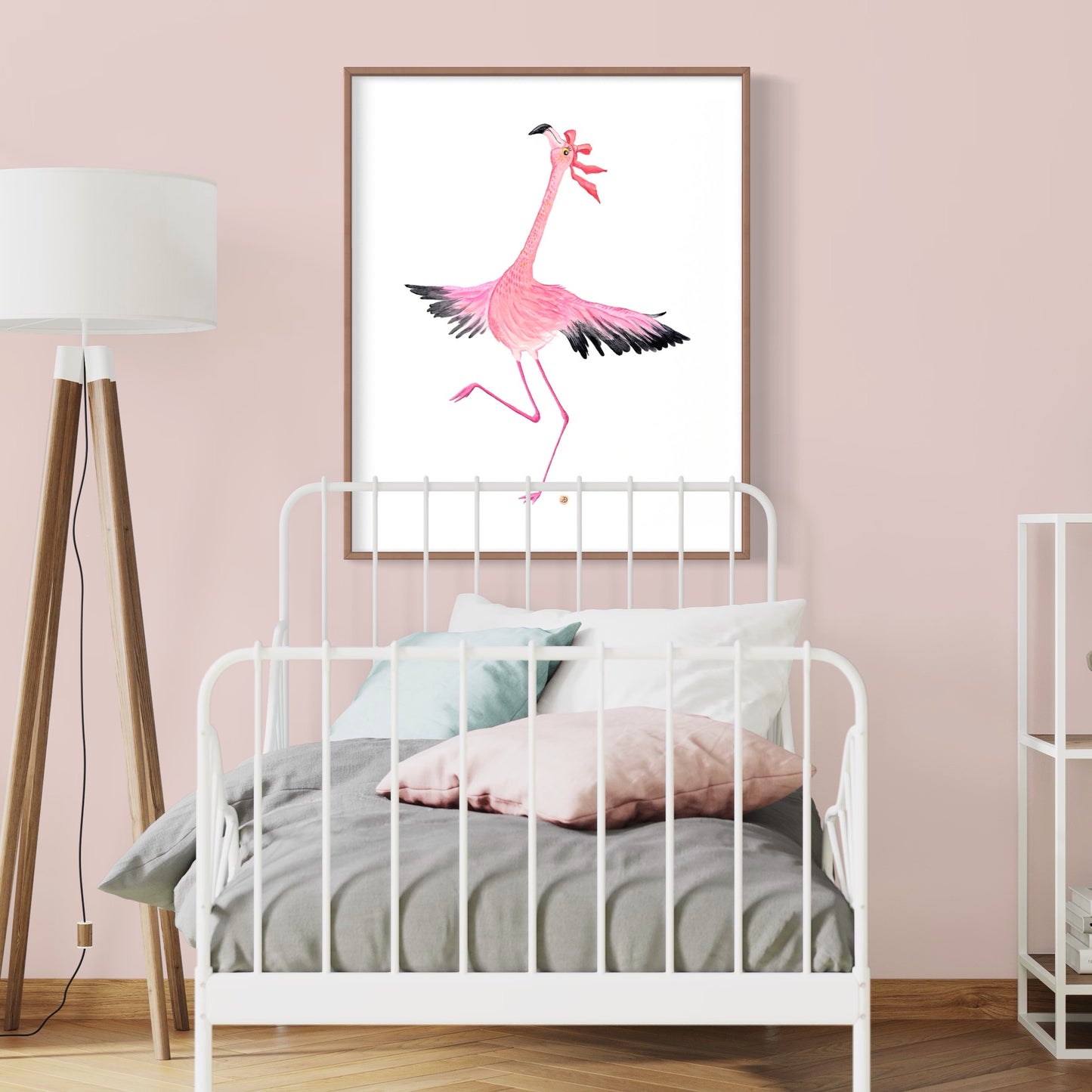Flamingo Dance Part 2 - Art Print