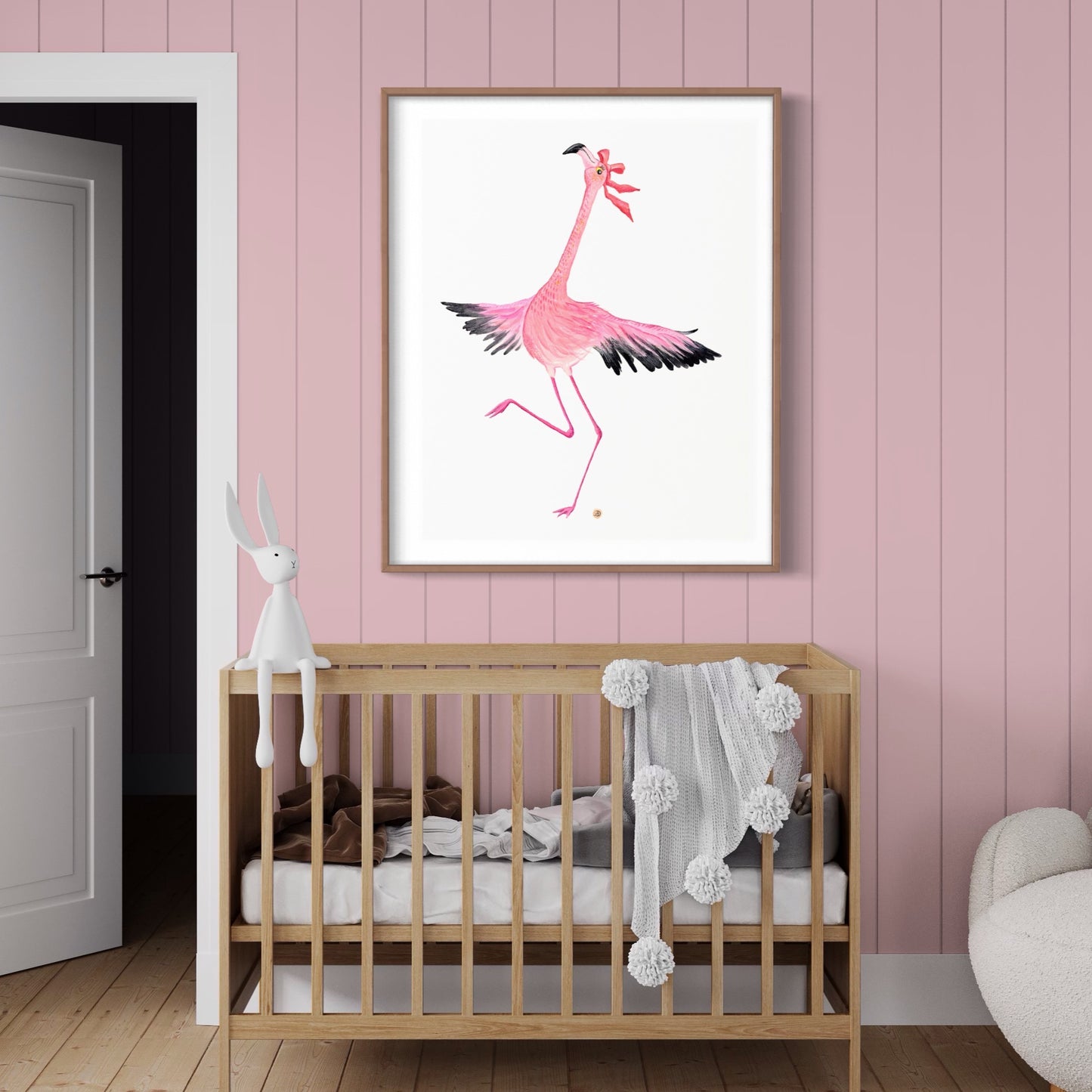 Flamingo Dance Part 2 - Art Print