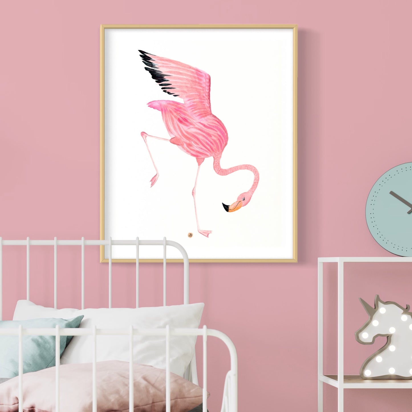 Flamingo Dance Part 3 - Art Print