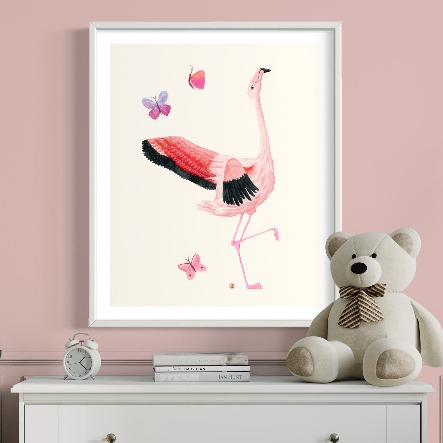 Flamingo Dance Part 5 - Art Print