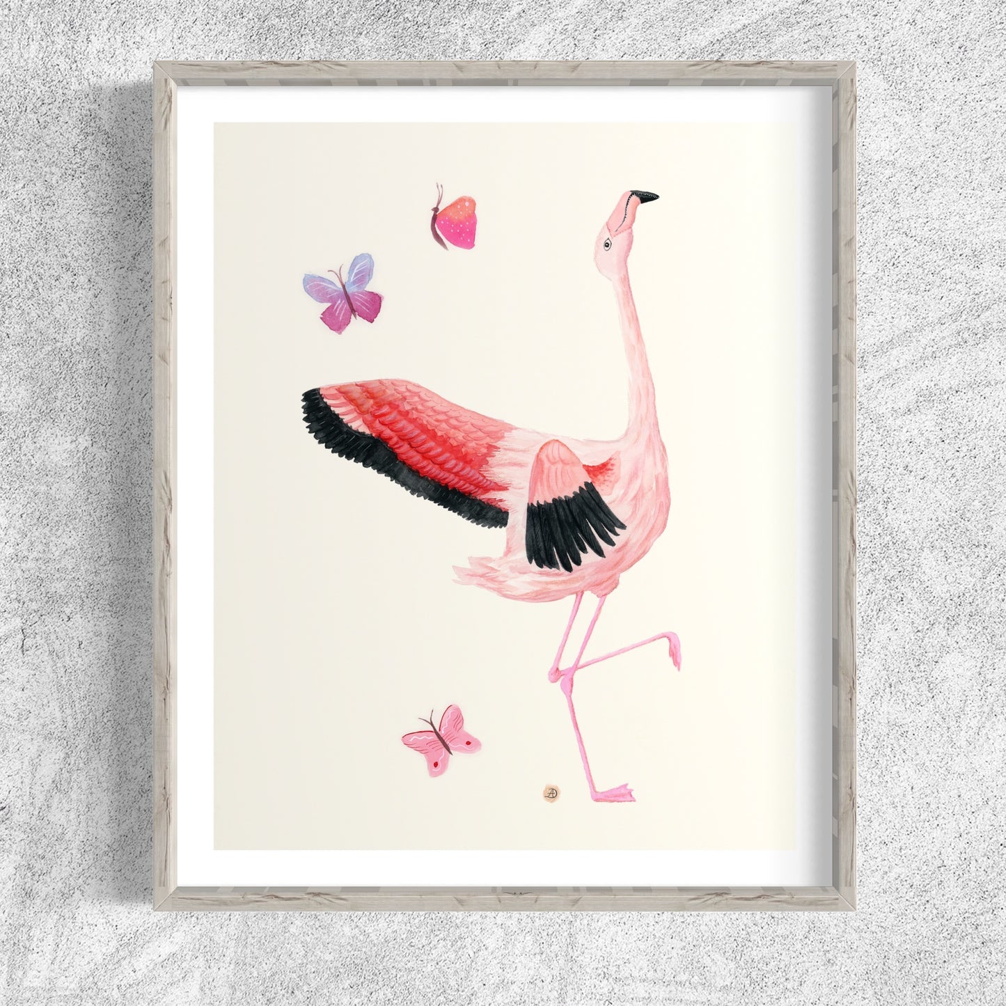 Flamingo Dance Part 5 - Art Print