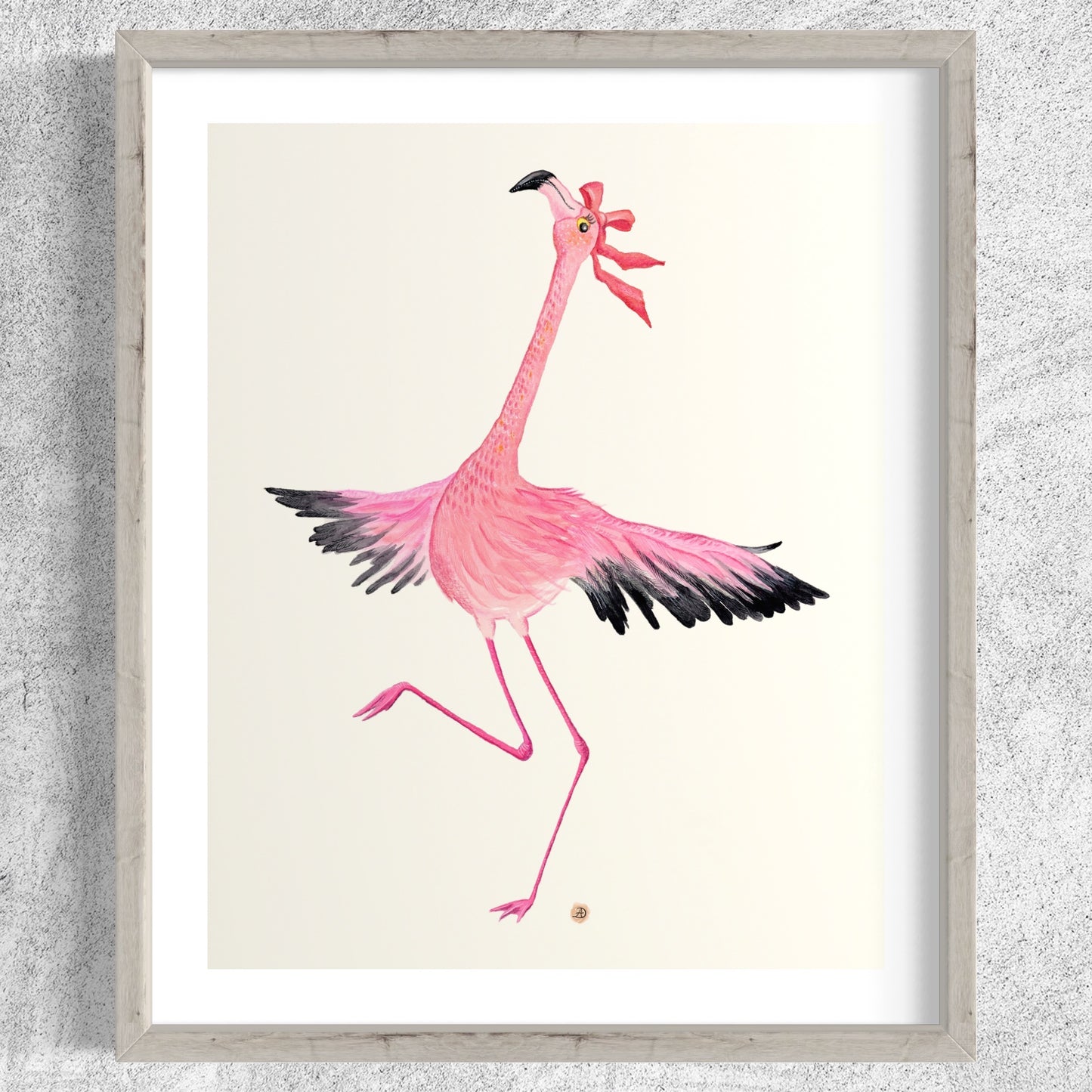 Flamingo Dance Part 2 - Art Print