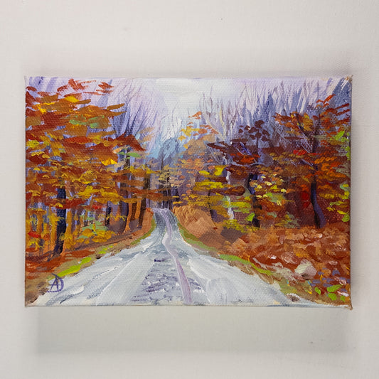 "Mountain Road" - Original Acrylic Painting on Canvas