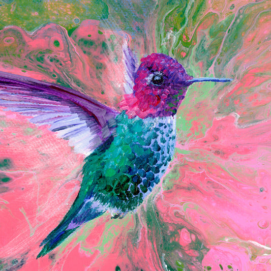 "Blooming Joy #2" - Original Acrylic Painting on Canvas