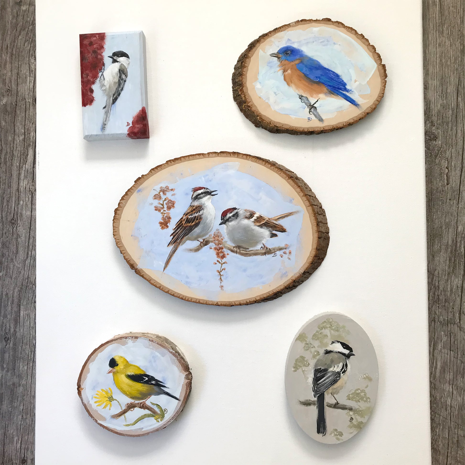 Original Bird paintings