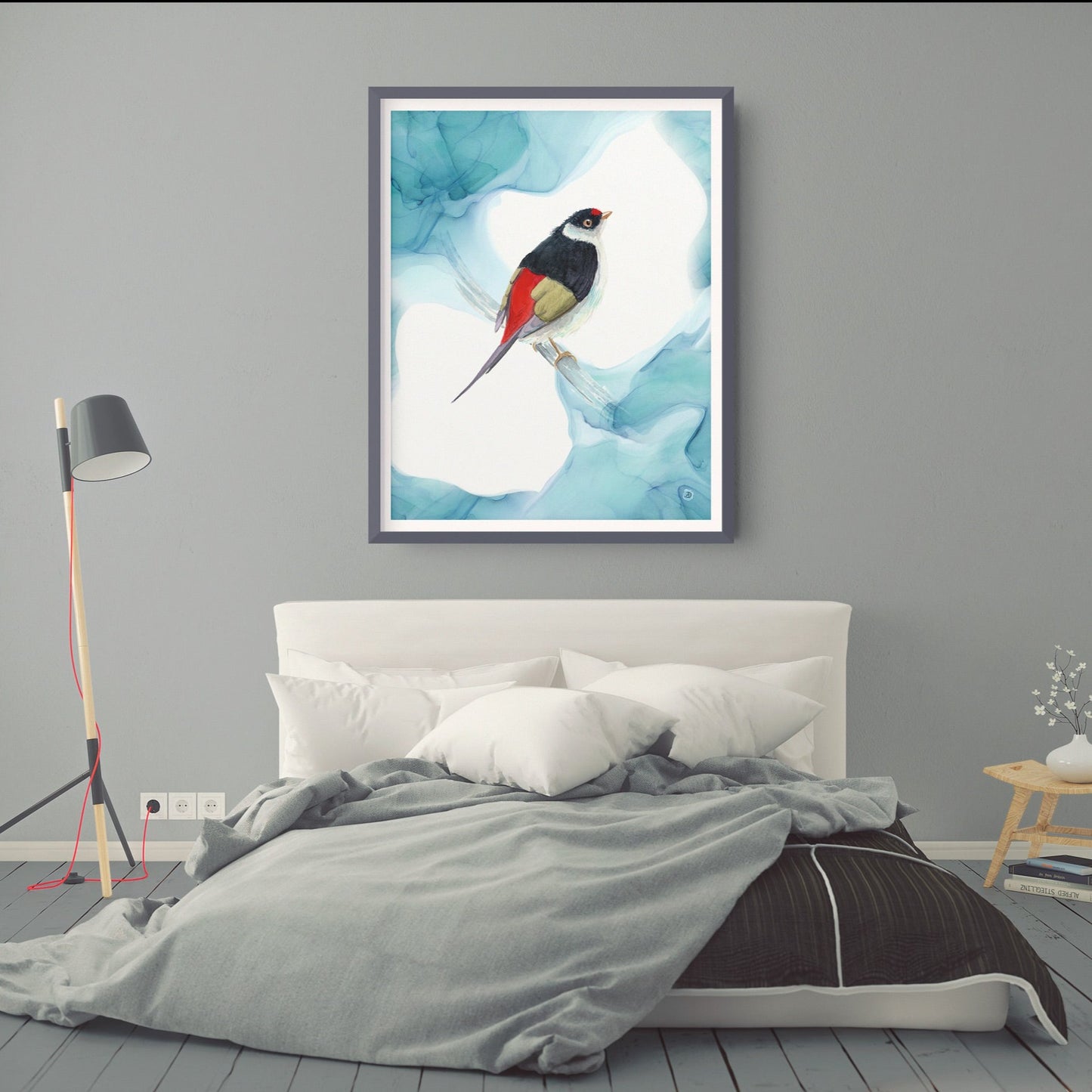 The Pin-tailed Manakin Art Print