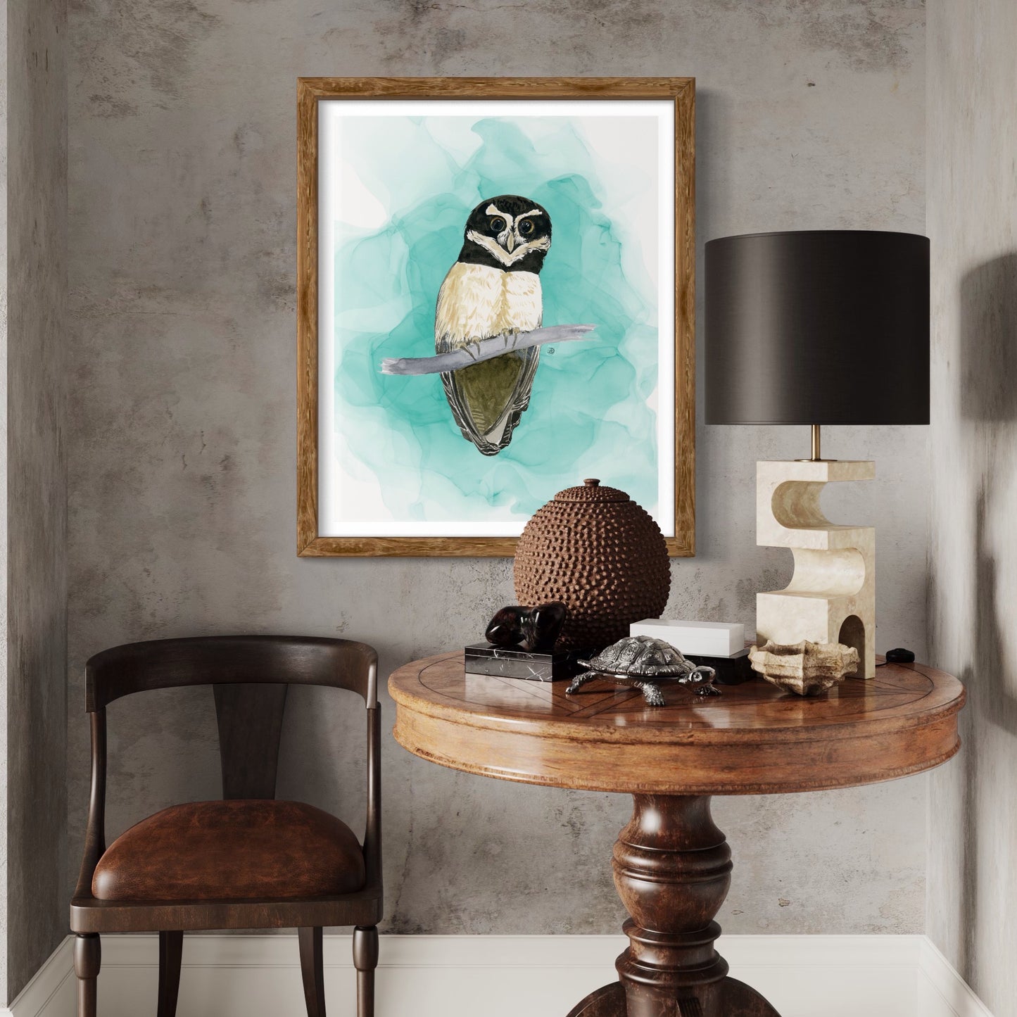 Spectacled Owl - Art Print